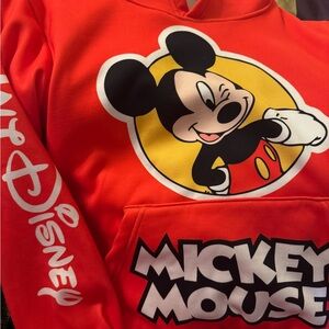 Disney Red Mickey Mouse Hoodie